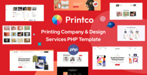 Printco – Printing Company & Services PHP Template
