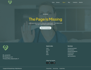 Serena – Home Care Services Elementor Template Kit