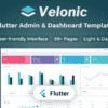 Velonic – Flutter Admin & Dashboard UI Kit