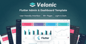 Velonic – Flutter Admin & Dashboard UI Kit