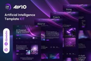 Aivio – Artificial Intelligence Elementor Template Kit