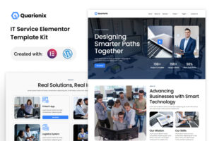 Quarionix – IT Service Elementor Template Kit