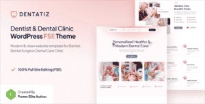 Dentatiz – Dentist & Dental Care Clinic Gutenverse FSE WordPress Theme Dentatiz – Dentist & Dental Care Clinic Gutenverse FSE WordPress Theme