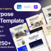 Uxora – Sass And software Next js Template