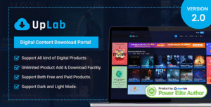 UpLab – Digital Content Download Portal