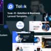 Tolak – It Solution & Business Laravel Template