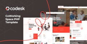 Codesk – Coworking Space PHP Template
