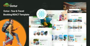 Gotur – React Next Tour & Travel Booking Template