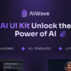 Aiwave – Flask – AI SaaS Website + Dashboard UI Kit