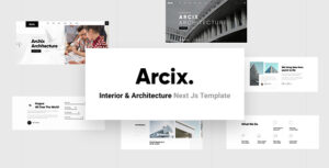 Arcix – Architecture React Next Js Template
