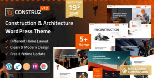 Construz – Construction & Architecture WordPress Theme