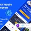 Affan – PWA Mobile React Next js Template