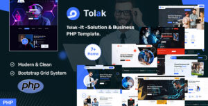 Tolak – It Solution & Business PHP Template