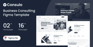 Consulo – Business Consulting Figma Template