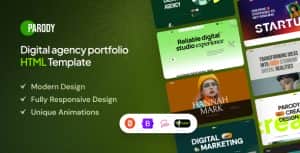 Parody – Digital Agency Portfolio HTML Template