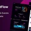 EventFlow – Conference & Events Figma Template