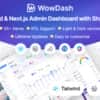 WowDash – Tailwind & Nextjs Admin Dashboard with shadcn UI (Typescript)