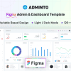 Adminto – Figma Admin & Dashboard Template