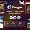 Cargon – Logistics, Cargo & Transportation Django Template