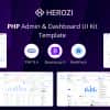 Herozi – PHP Admin & Dashboard Ui Kit Template