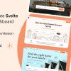 Homy – Svelte Real Estate Template & Dashboard