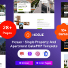 Hosue – Single Property & Apartment CakePHP Template