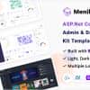 Menilo – ASP.Net Core & MVC Admin & Dashboard UI Template