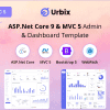 Urbix – ASP.Net Core 9 & MVC 5 Admin & Dashboard Template