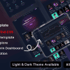 Giglink – React Js NFT Marketplace Landing + Admin Dashboard Template (React Js + Tailwind CSS)