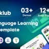 Lanklub – Multi Language Learning PHP Template