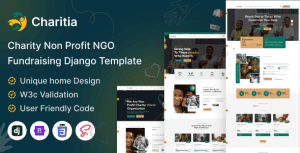 Charitia – Django Charity & Donation Template Multipurpose