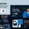 Wavora – Podcast & Radio Streaming Elementor Template Kit