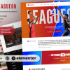 Leagueon – Sports League & Tournament Elementor Template Kit
