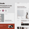 StackStudio – A Minimalist Photography Studio & Portfolio Elementor Kit