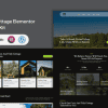 Veridian – Nature Cottage Elementor Template Kit