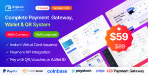 DigiKash – Complete Payment Gateway, Wallet & QR System
