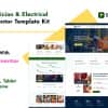 Sparko – Electrician & Electrical Services Elementor Template Kit