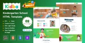 Education | Online Education | Kids Education | Education HTML – Kidba