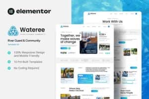 Wateree – River Guard & Community Elementor Template Kit