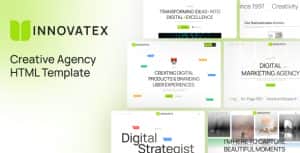 Innovatex – Digital Agency HTML Template
