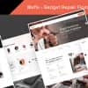 Wefix – Gadget Repair Services Figma Template