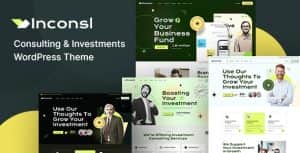 Iconsl – Investment Consulting WordPress Theme