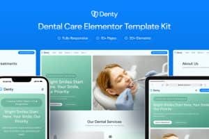 Denty – Dental Care Elementor Template Kit