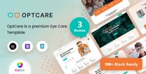 Optcare – Eye Care React Next Js Template