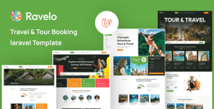 Ravelo – Travel & Tour Booking Laravel Template