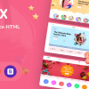Kiddex – Kids Ecommerce HTML Template