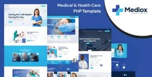 Mediox – Medical & Healthcare PHP Template