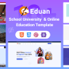 School University & Online Education Template | School Education | eLearning Education – Eduan