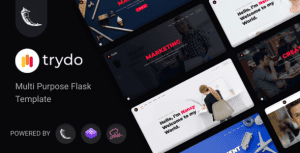 Trydo – Agency and Portfolio Flask Template