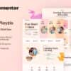Playzio – Kindergarten Child Care Elementor Template Kit